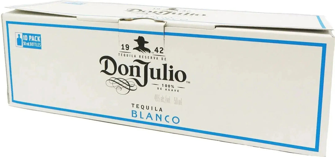 "Savoring Perfection: Discover Don Julio Blanco 50ml 10pk" - Main Street Liquor