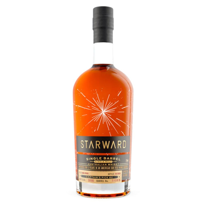 Starward Single Barrel Captain's Pick #3: A Luscious Expression of Australian Innovation