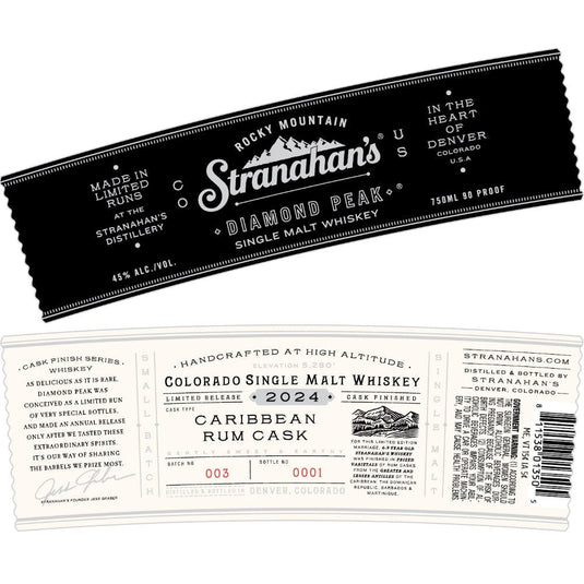 Stranahan's Diamond Peak 2024 Edition: A Rare and Delicious Delight - Main Street Liquor