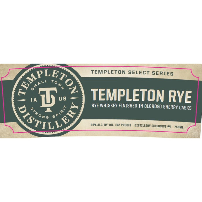 Templeton Rye Finished in Oloroso Sherry Casks: A Taste of Tradition and Community