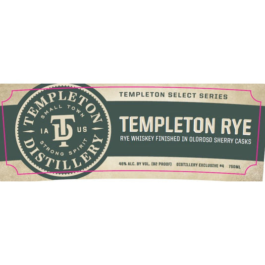 Templeton Rye Finished in Oloroso Sherry Casks: A Taste of Tradition and Community - Main Street Liquor