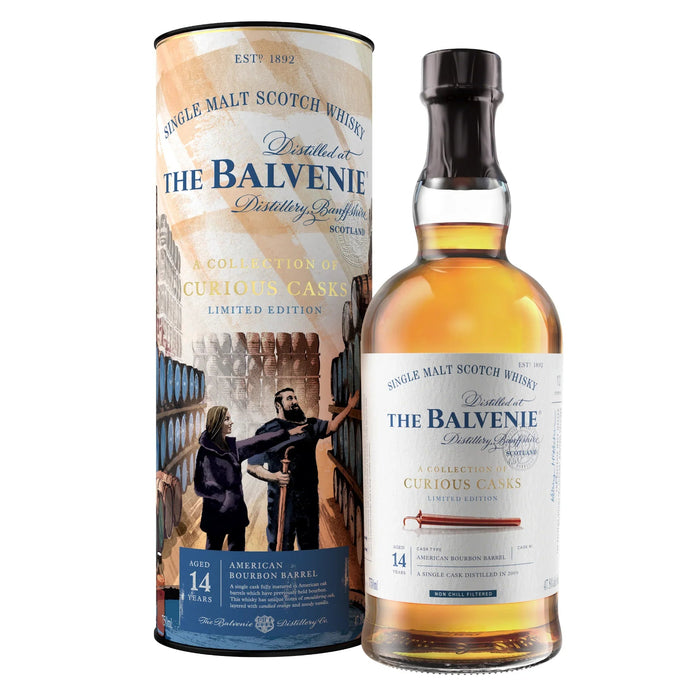 "The Perfect Blend: Balvenie 14 Year Bourbon Barrel Single Malt Scotch Whisky"