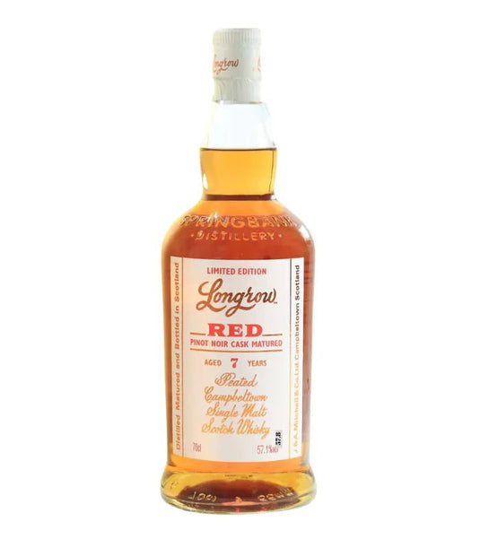 The Perfect Harmony: Longrow Red 7 Year Pinot Noir Cask Matured Limited Edition Scotch - Main Street Liquor