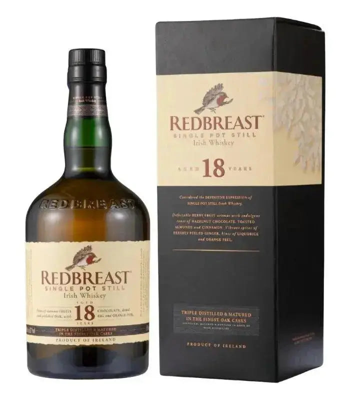 "The Rich Elegance of Redbreast 18 Year Old Irish Whiskey" - Main Street Liquor