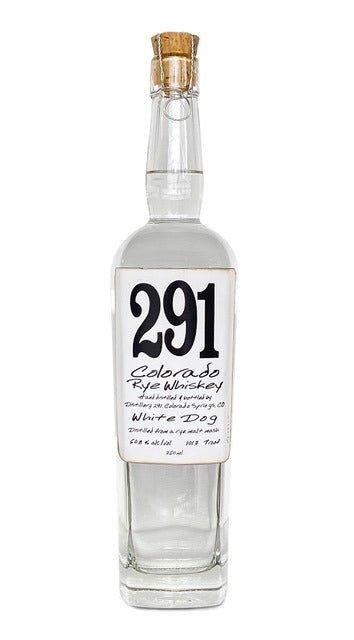 "The Unparalleled Taste of 291 Colorado Rye Whiskey White Dog" - Main Street Liquor