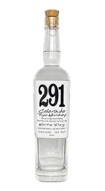 "The Unparalleled Taste of 291 Colorado Rye Whiskey White Dog" - Main Street Liquor