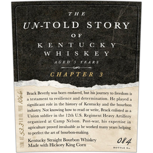 The Untold Story of Brack Beverly: Kentucky Whiskey's Hidden Pioneer - Main Street Liquor