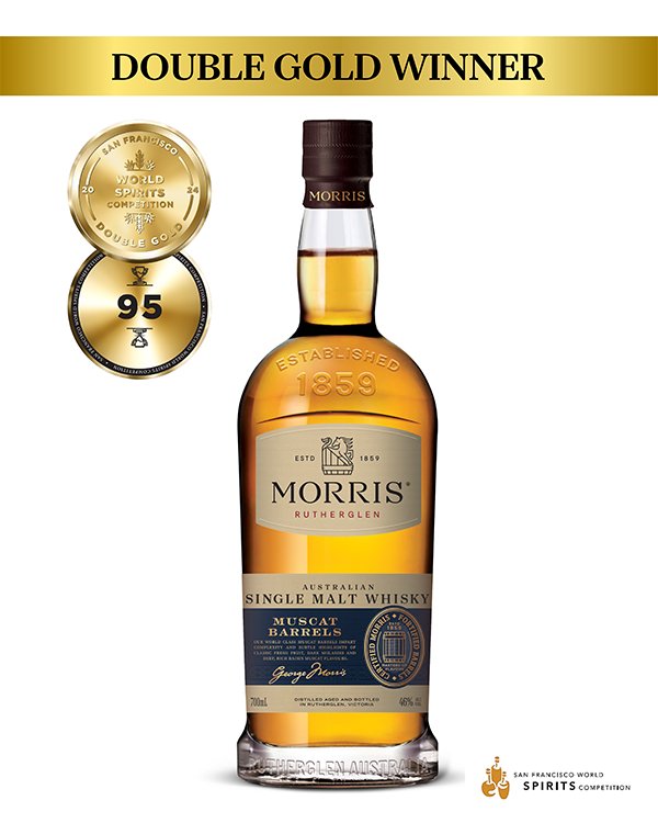 The Whisky Connoisseur's Delight: Morris Whisky Muscat Barrel 46% 700mL - Main Street Liquor