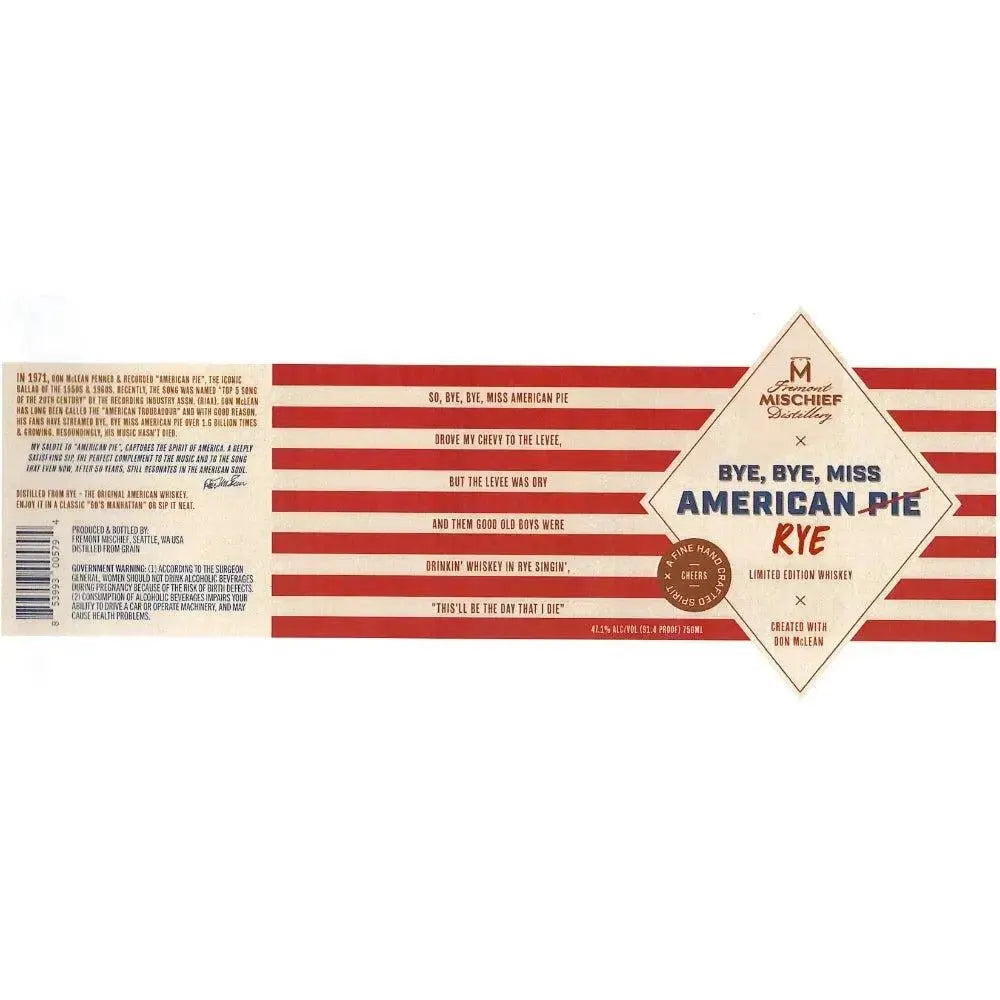 Title: The Iconic American Pie: A Tribute to Don McLean's Timeless Ballad - Main Street Liquor