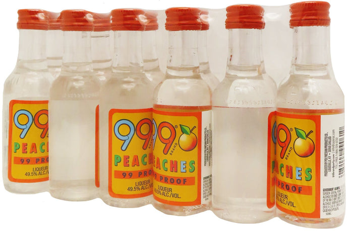 "Ultimate Party Pack: 99 Peaches Schnapps Mini Bottles 12pk"