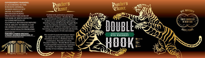 Unleash the Flavors: Puncher’s Chance Double Hook Rye Whiskey