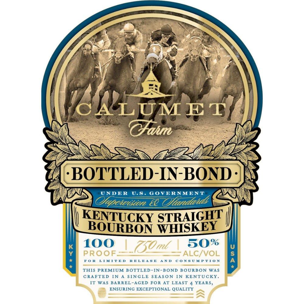 "Unleash Tradition: Calumet Farm Bottled in Bond Bourbon" - Main Street Liquor