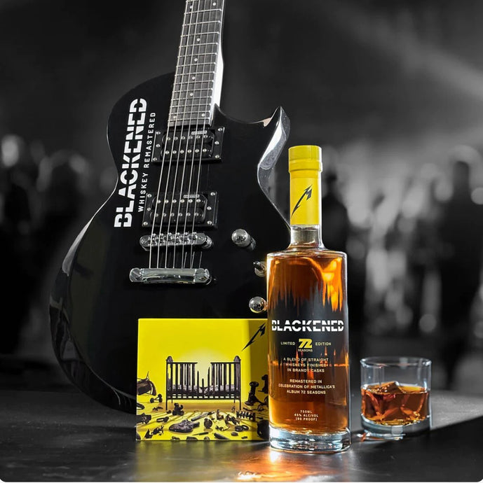Unleash Your Inner Rockstar with Metallica's Blackened 72 Seasons Whiskey