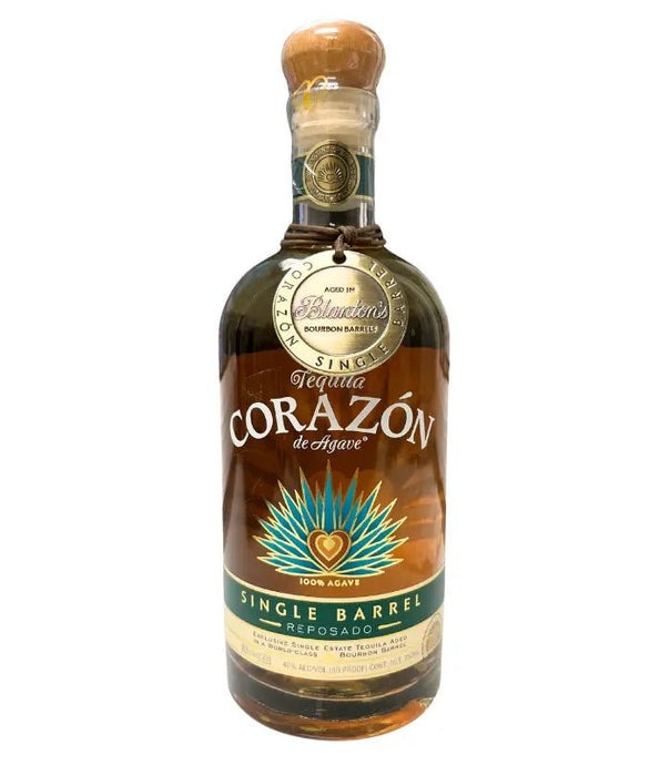 Unleashing the Fusion: Corazon Single Barrel Reposado Tequila Aged in Blanton's Bourbon Barrels