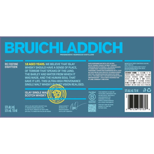 Unleashing the Spirits of Islay: Exploring the Bruichladdich 18 Year Old - Main Street Liquor