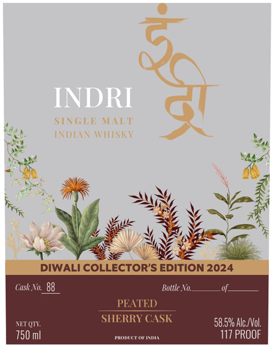 Unveiling the Indri Diwali Collector's Edition 2024 Indian Whisky