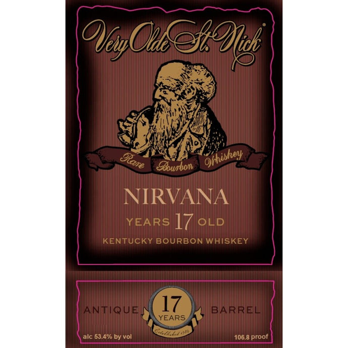 "Unveiling the Legendary Very Olde St. Nick Nirvana 17 Year Old Bourbon"