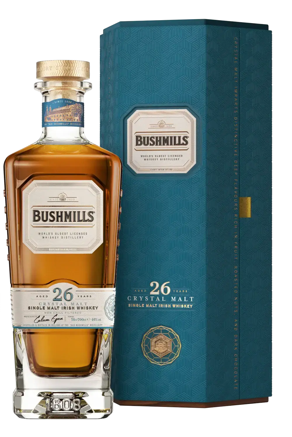Bushmills 26 Year Old Crystal Malt Single Malt Bushmills