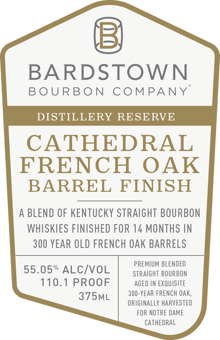 Bardstown Bourbon Cathedral French Oak Barrel Finish