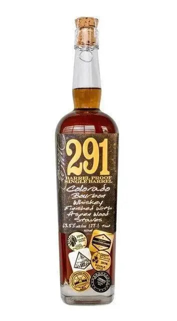 291 COLORADO BOURBON WHISKEY BARREL PROOF SINGLE BARREL - Main Street Liquor