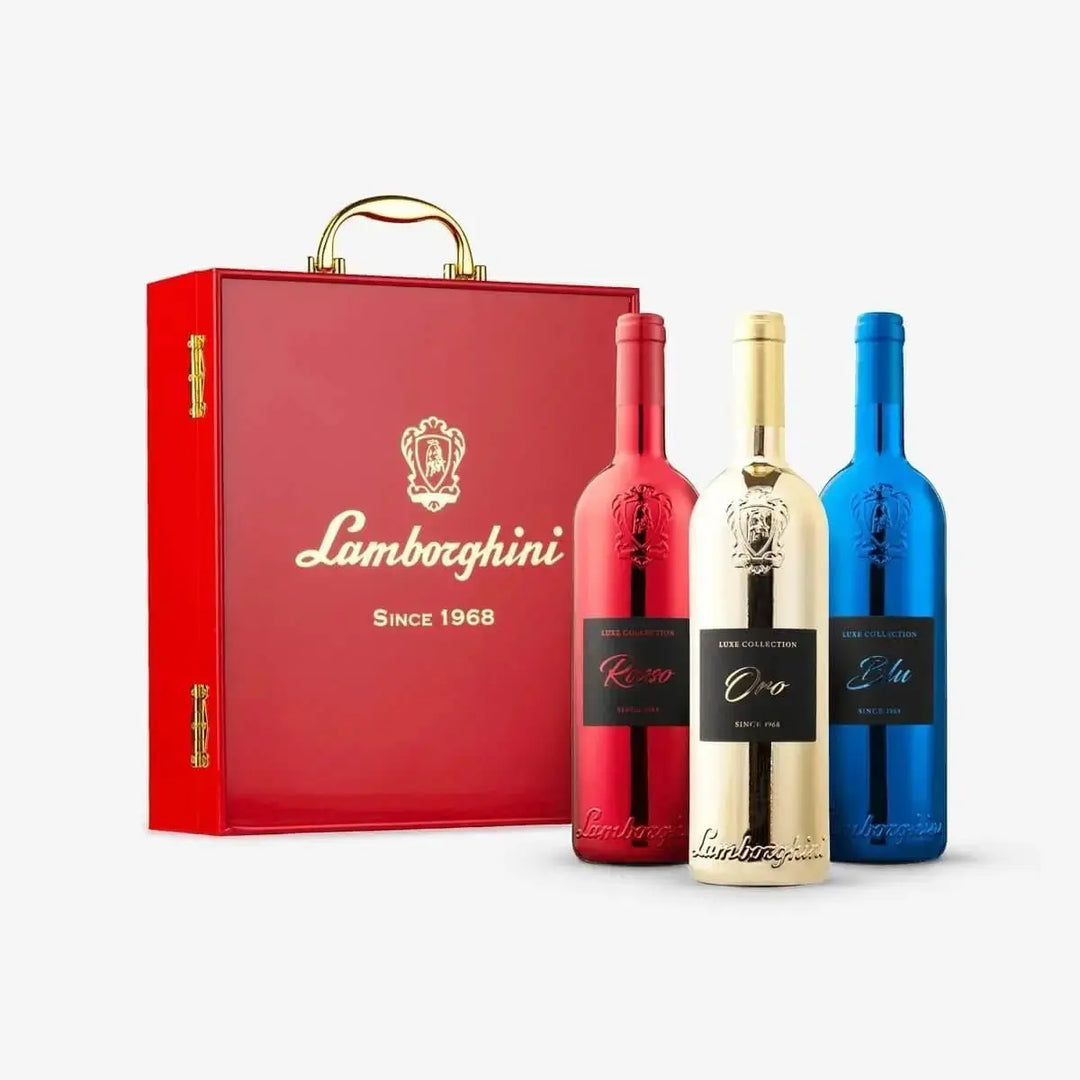 3 Gift Sets | Lamborghini: LUXE Red Collection with Gift Set &amp; Accessories - Main Street Liquor