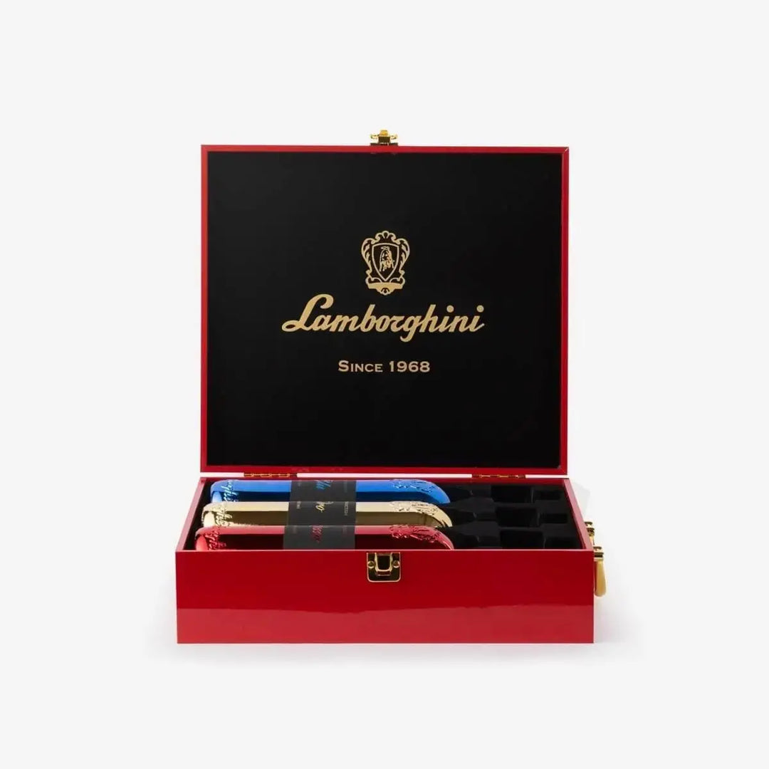 3 Gift Sets | Lamborghini: LUXE Red Collection with Gift Set &amp; Accessories - Main Street Liquor