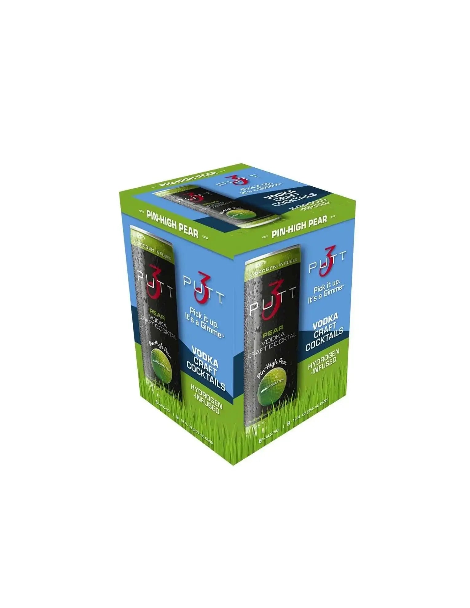 3 PUTT Pin - High Pear 4pk 12 oz. - Main Street Liquor