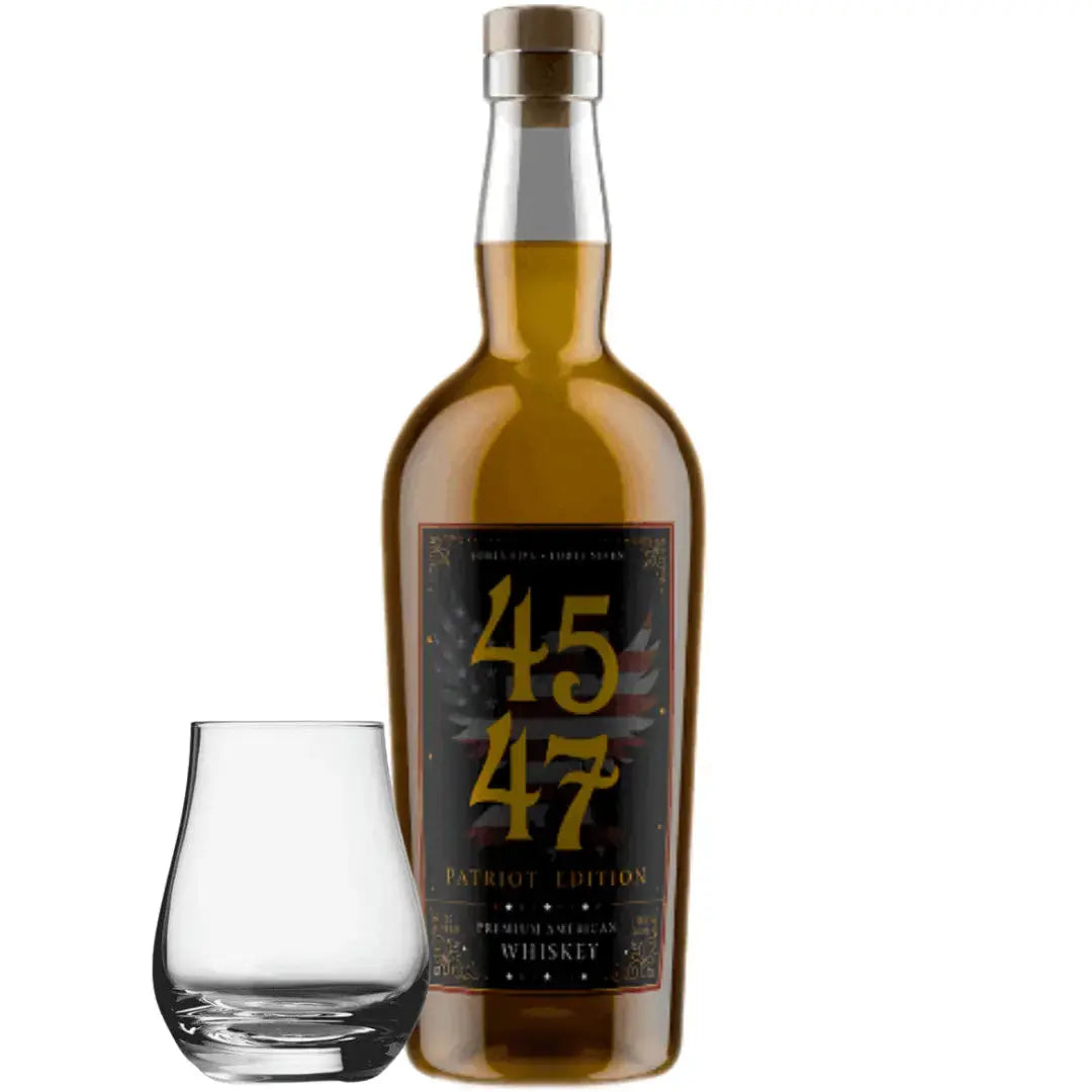 4547 American Whiskey – Patriot Edition 750mL with Spey Dram Glass - Main Street Liquor