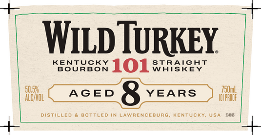 Wild Turkey 101 8 Year Kentucky Straight Bourbon Whiskey