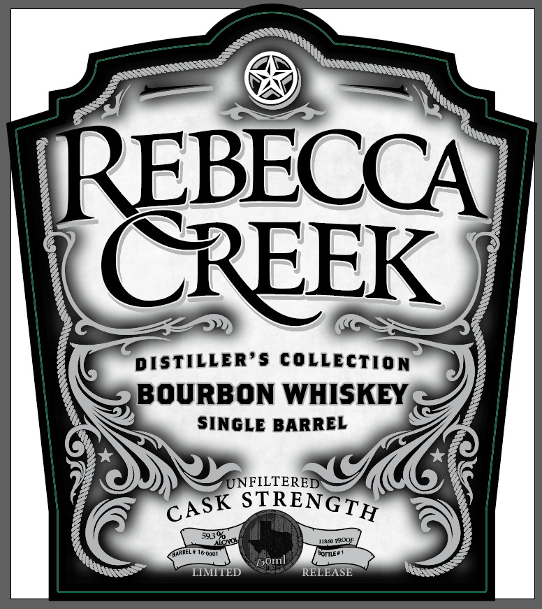 Load image into Gallery viewer, Rebecca Creek Distiller’s Collection Bourbon Whiskey Single Barrel Cask Strength
