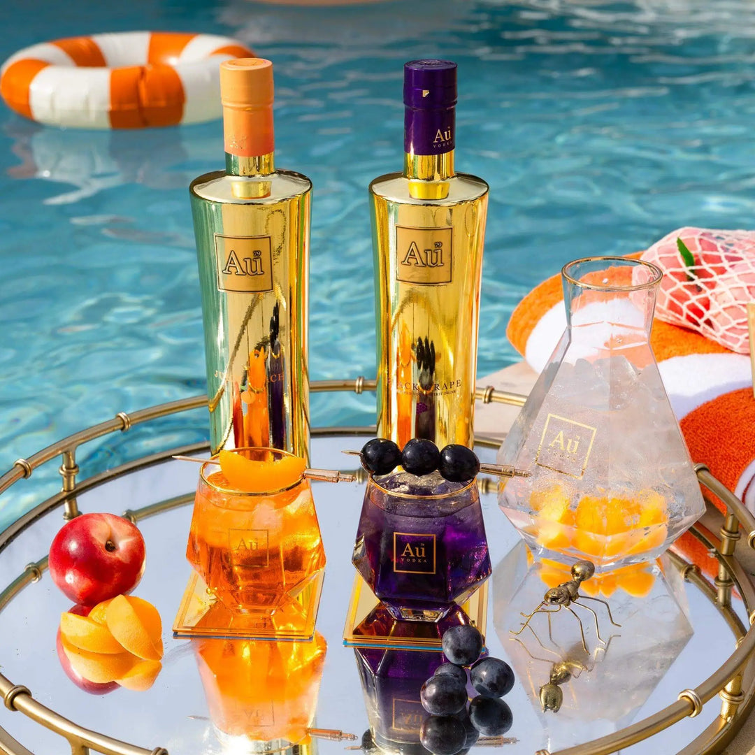 Au Vodka Juicy Peach 2 Bottle Combo Au Vodka
