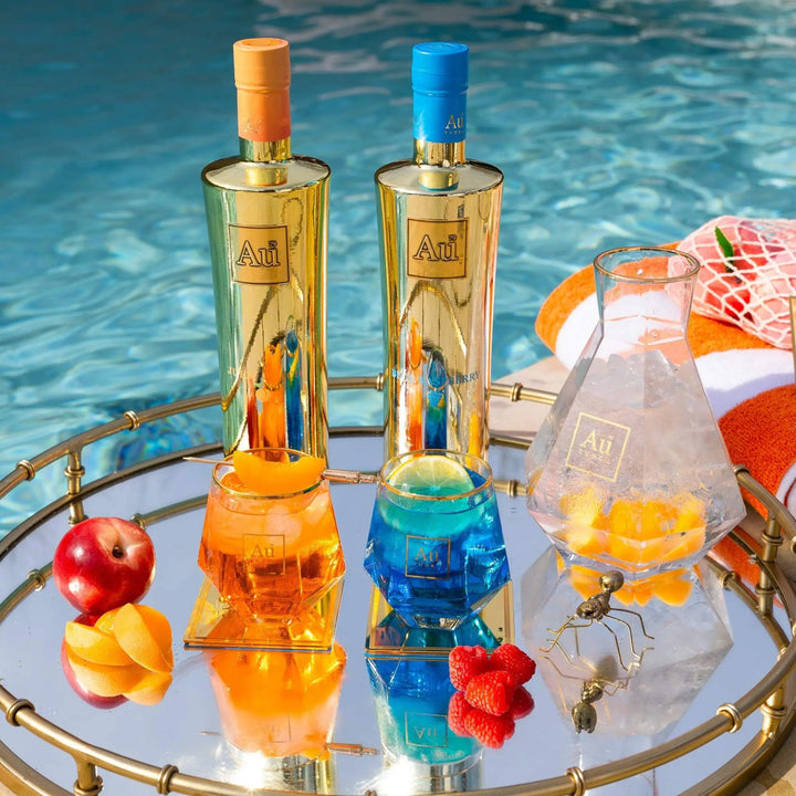 Au Vodka Juicy Peach 2 Bottle Combo Au Vodka