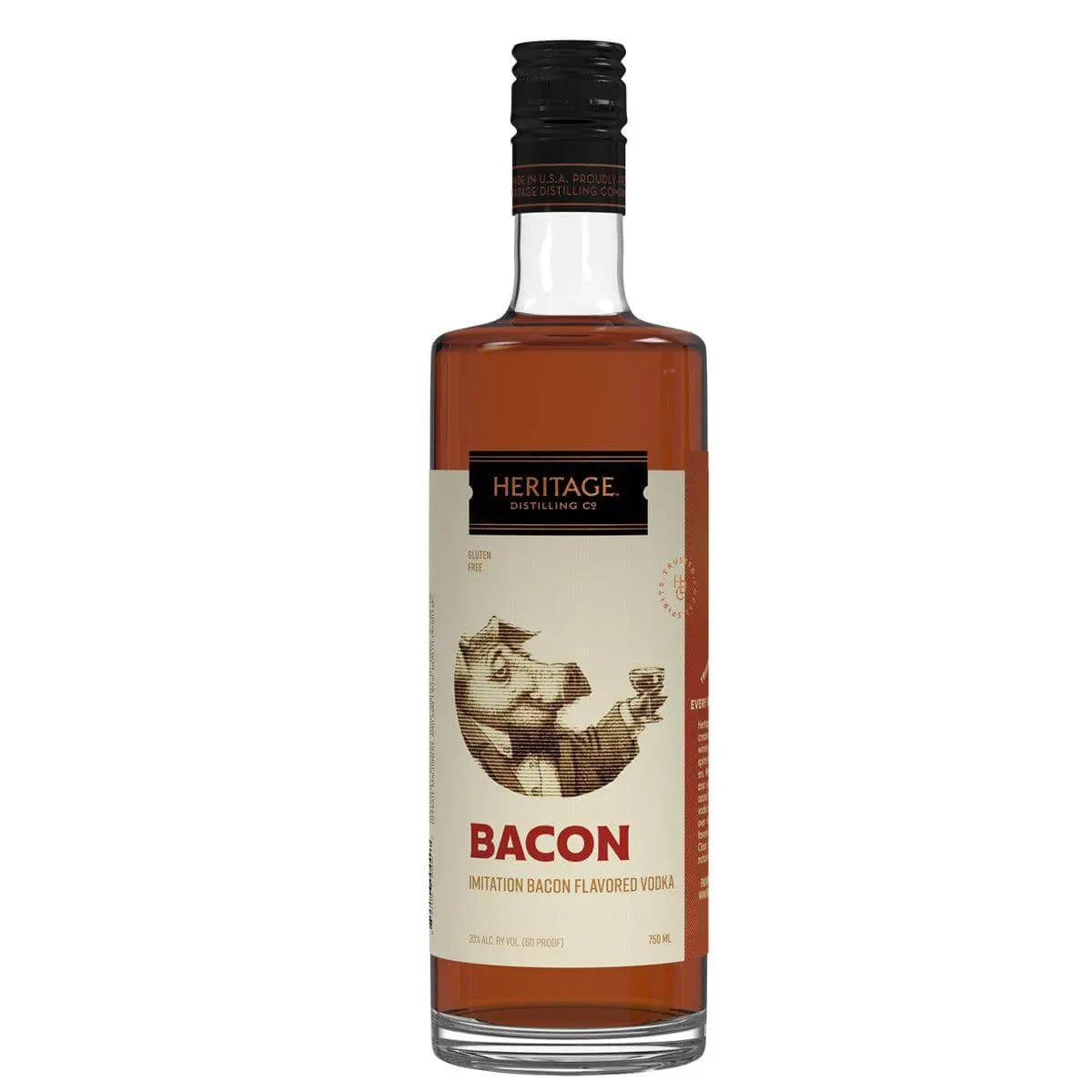 Heritage Distilling Co Bacon Vodka Heritage Distilling