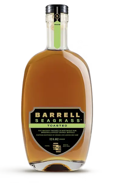 Barrell Toasted Seagrass Rye Whiskey 124.02 Proof