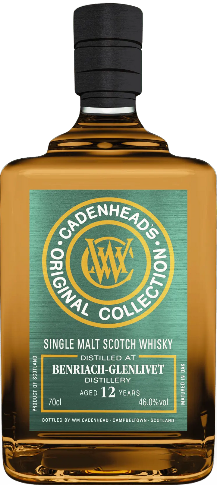 Cadenhead's Original Collection Benriach-Glenlivet 12 Year WM Cadenhead