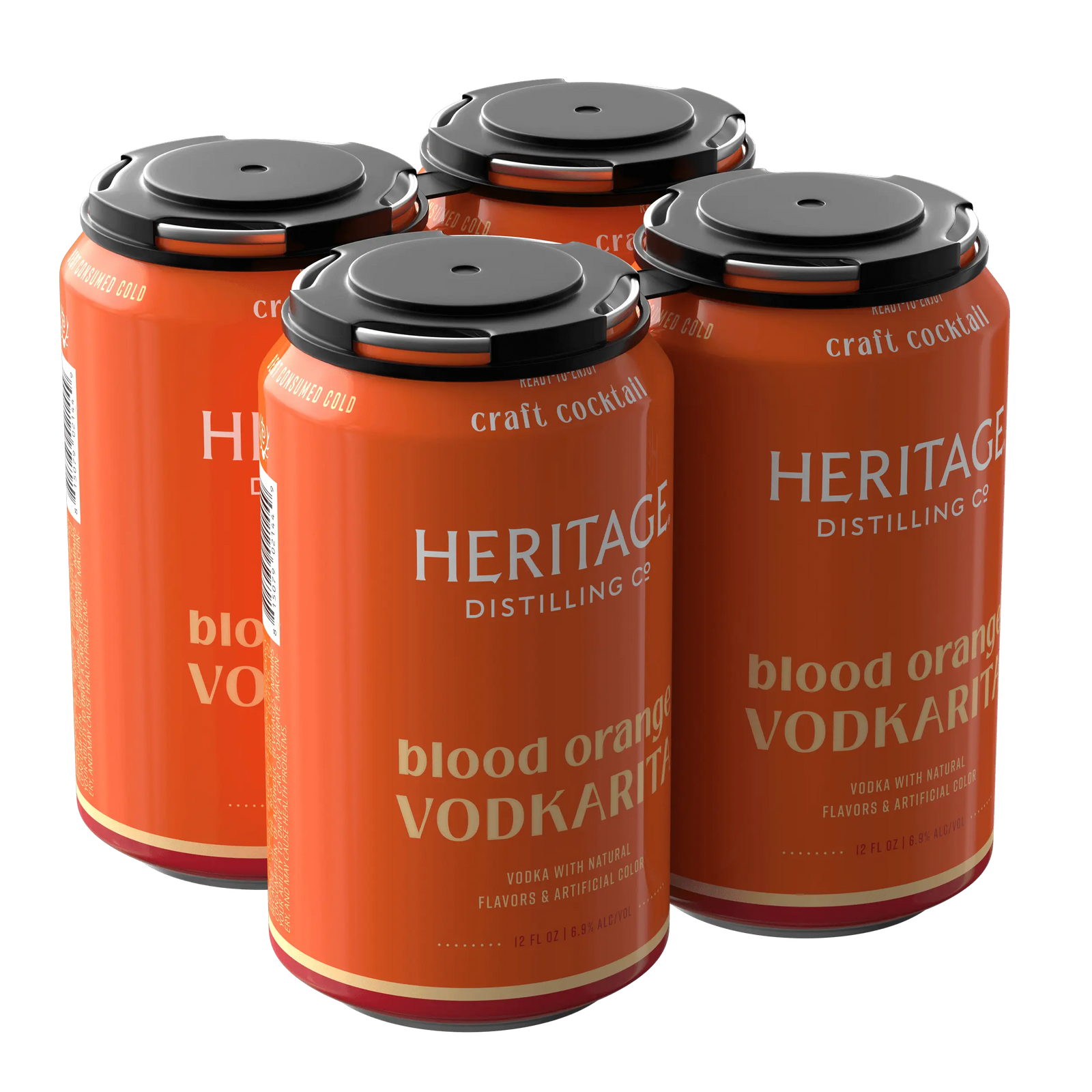 Heritage Distilling Co Blood Orange Vodkarita 4 Pack Cans Heritage Distilling