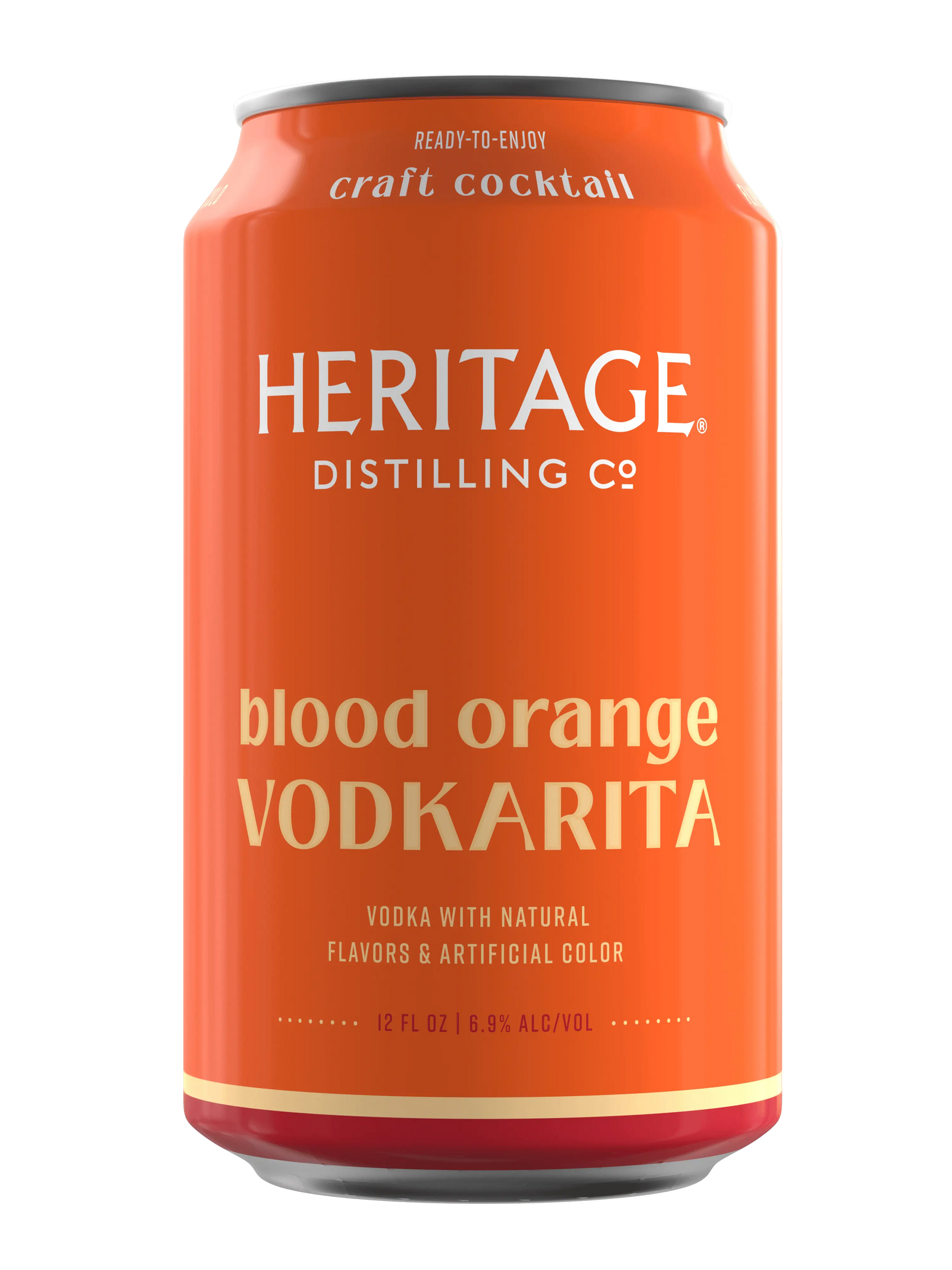 Heritage Distilling Co Blood Orange Vodkarita 4 Pack Cans Heritage Distilling