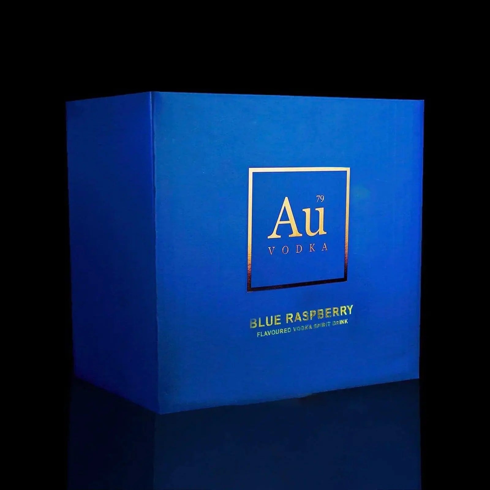 Au Vodka Blue Raspberry Case of 12 Au Vodka