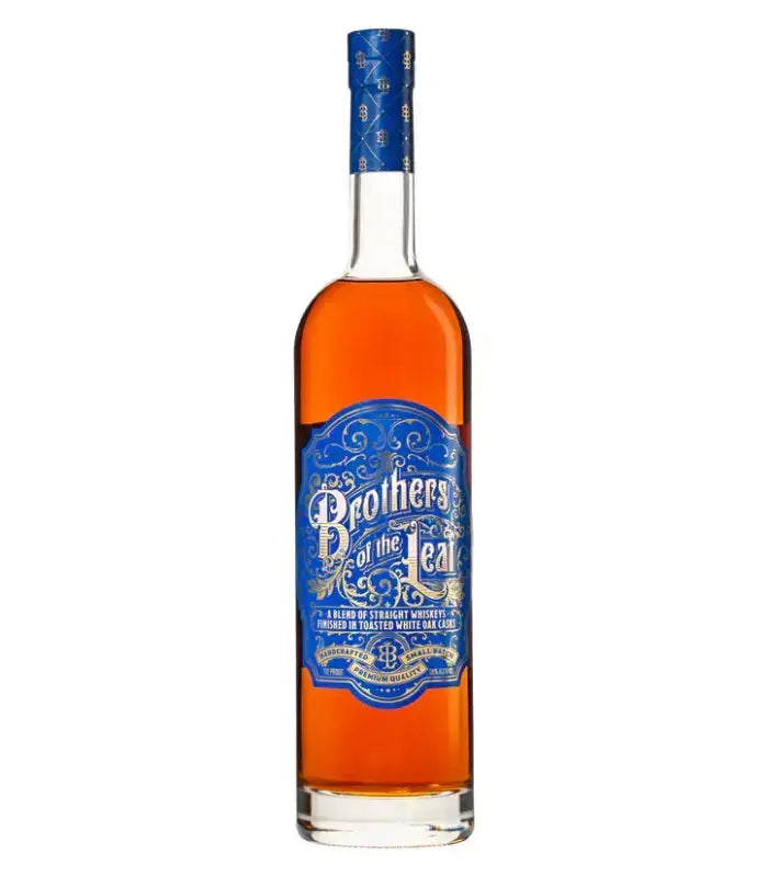 Brothers of the Leaf A Blend of Straight Whiskeys Finished in Toasted White Oak Casks 750mL Brothers of the Leaf