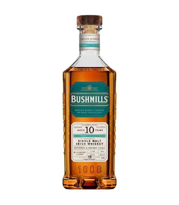 Bushmills 10 Year Old Private Reserve Bordeaux Cask Finished Bushmills