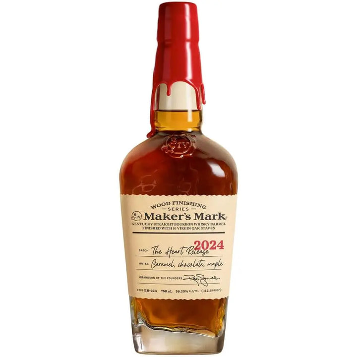 Maker’s Mark Wood Finishing Series 2024 The Heart Release Maker's Mark