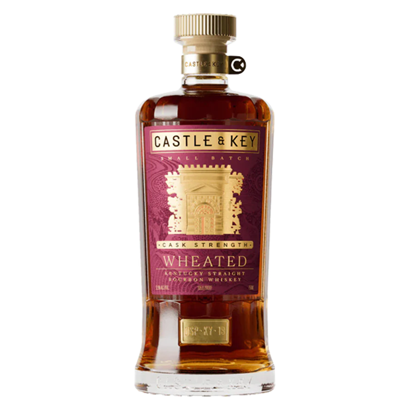 Load image into Gallery viewer, Castle &amp; Key Cask Strength Wheated Bourbon Whiskey 750ml
