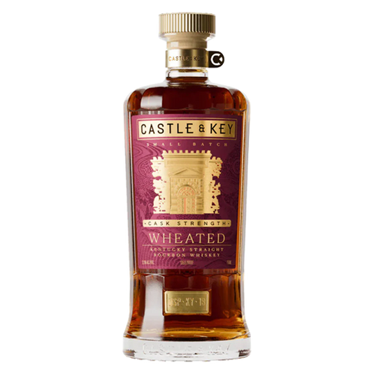 Castle & Key Cask Strength Wheated Bourbon Whiskey 750ml