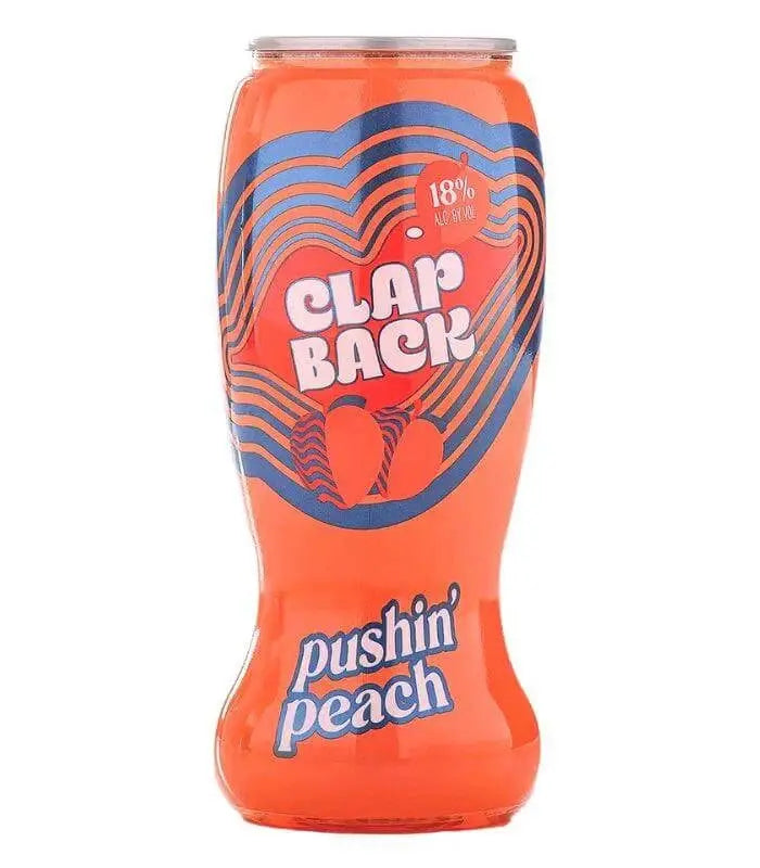 ClapBack Wine Pushin' Peach 375mL ClapBack