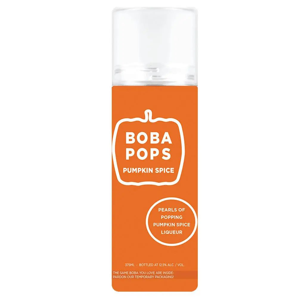 Cocktail Caviar Boba Pops Popping Pumpkin Spice Liqueur Pearls 375ml Cocktail Caviar