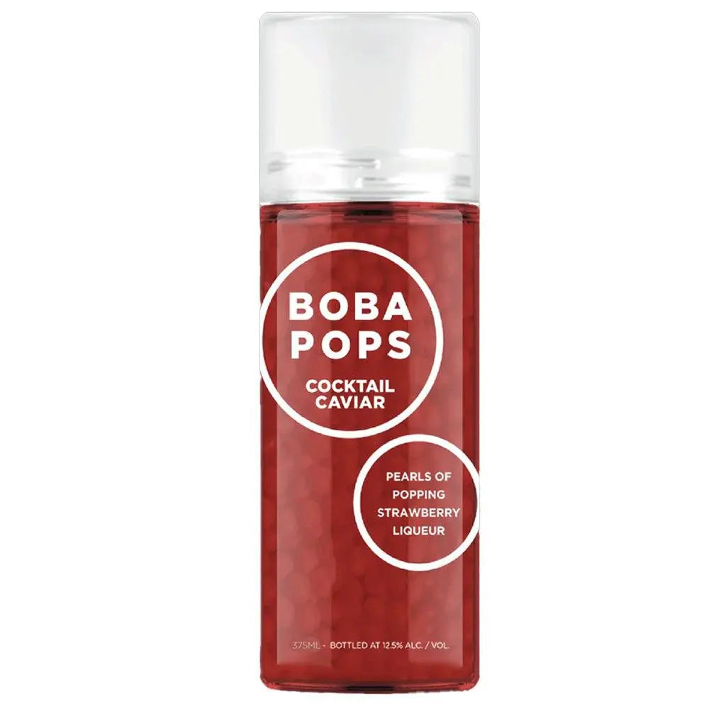 Cocktail Caviar Boba Pops Popping Peach Liqueur Pearls 375ml