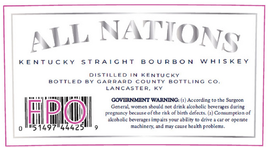 All Nations 15-Year Kentucky Straight Bourbon Whiskey