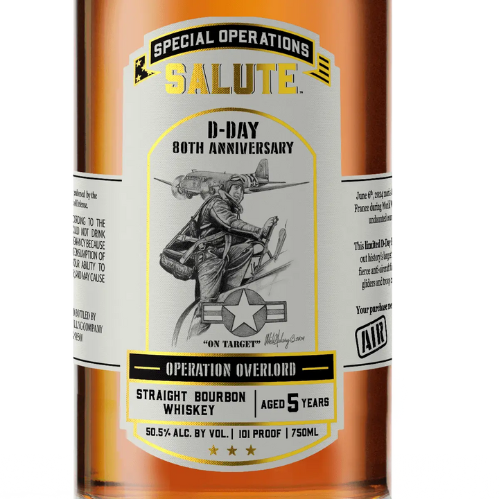 Heritage Distilling Co Special Operations Salute™ Whiskey - D-Day 80th Anniversary - AIR Heritage Distilling