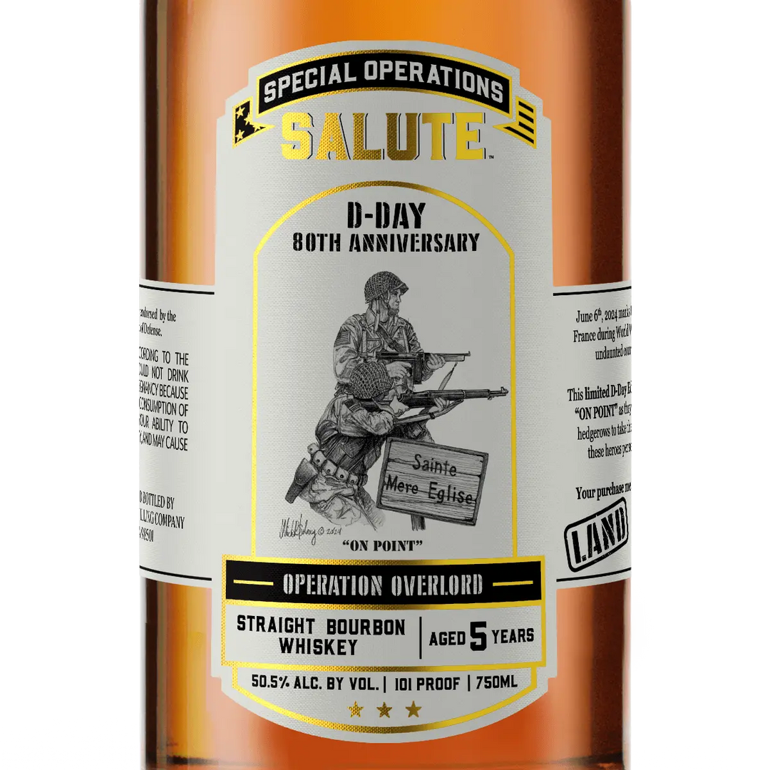 Heritage Distilling Co Special Operations Salute™ Whiskey - D-Day 80th Anniversary - LAND Heritage Distilling