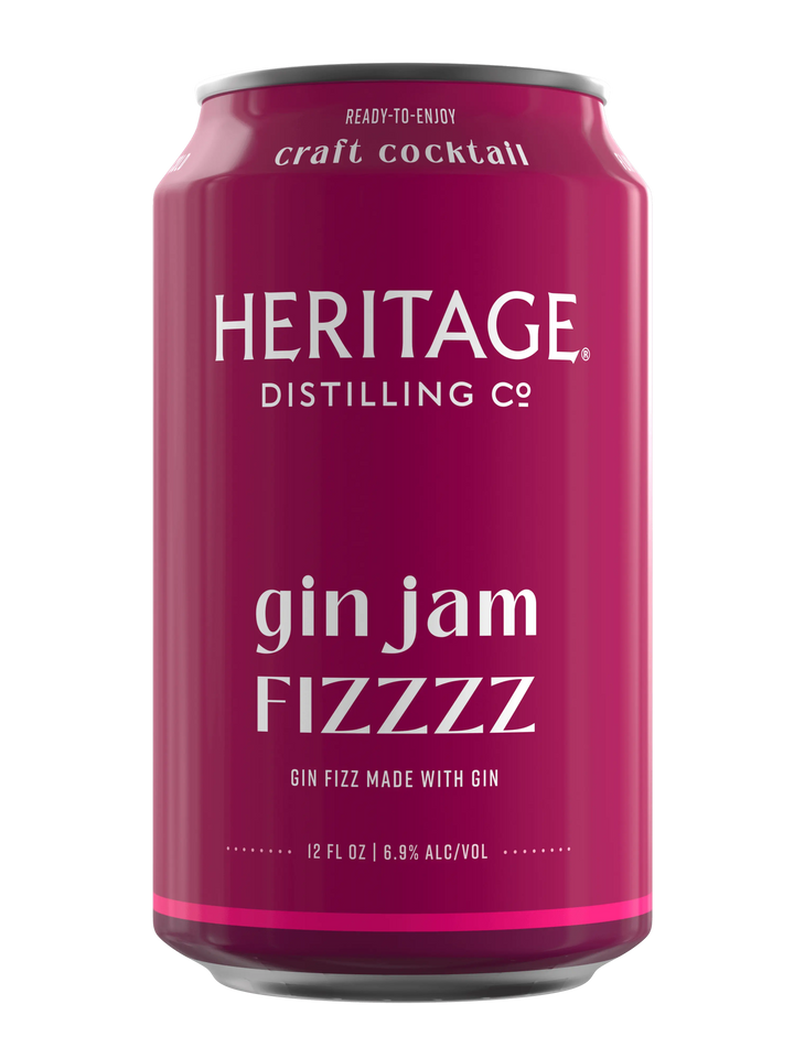 Heritage Distilling Co Gin Jam Fizzzz 4 Pack Cans Heritage Distilling